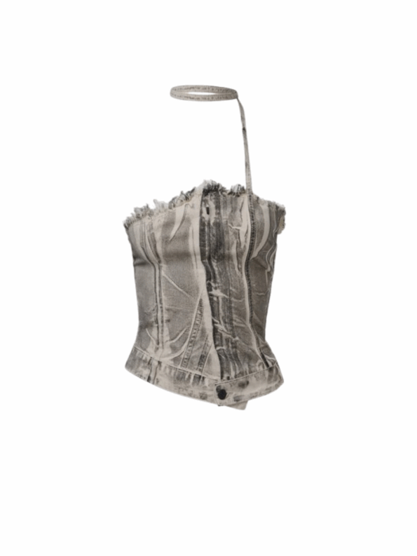 OTTOLINGER Denim Tube Top,Denim Tube Top
