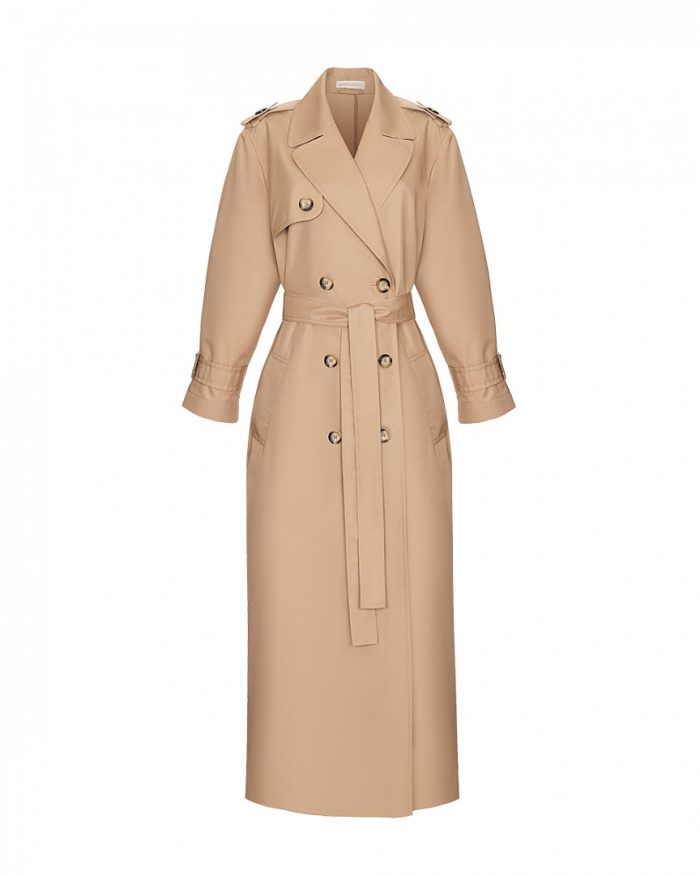 Arapkhanovi Logomania trench coat