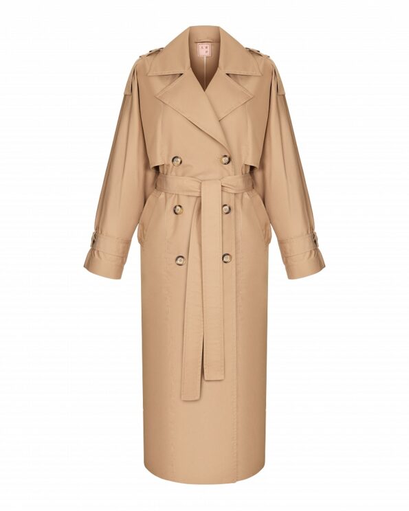 Arapkhanovi Belted trench coat