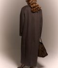 Arapkhanova Oversize coat brown