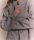 Arapkhanova Oversize coat grey