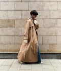 Arapkhanovi Logomania trench coat