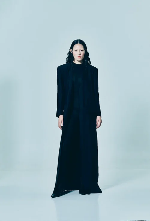 Gudu Maxi Coat #02 Black