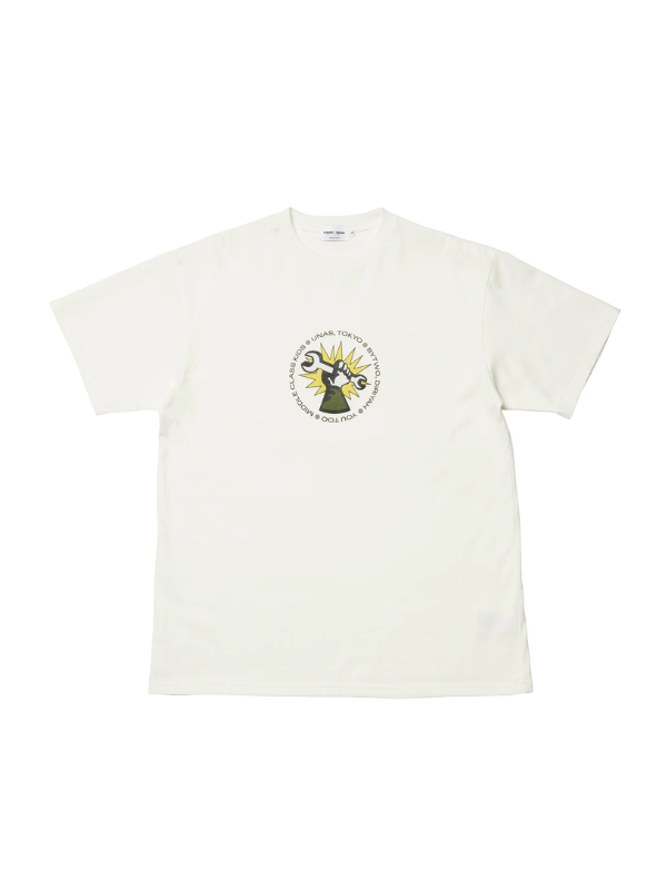 Bytwo T-shirt White,Unas Tokyo x Bytwo T-shirt White