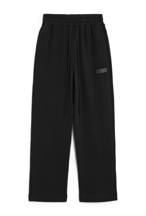 Freeminds French terry black sweatpants