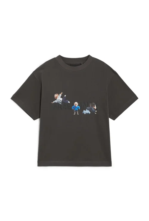 FREEMINDS STRENGTH AMIDST STORM OFF WHITE T-SHIRT