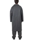 Wide leg gray trouser
