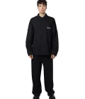 Wide leg black trouser