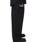 Wide leg black trouser