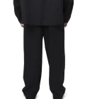 Wide leg black trouser