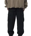 cargo black pants