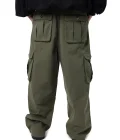 cargo green navy pants