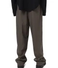 Wide leg brown trouser,brown trouser