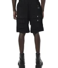 FRENCH TERRY CARGO BLACK SHORT