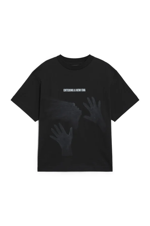 ENTERING A NEW ERA BLACK T-SHIRT