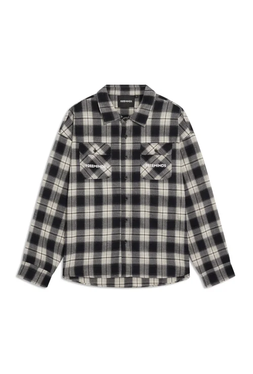 Freeminds Long sleeve Plaid shirt