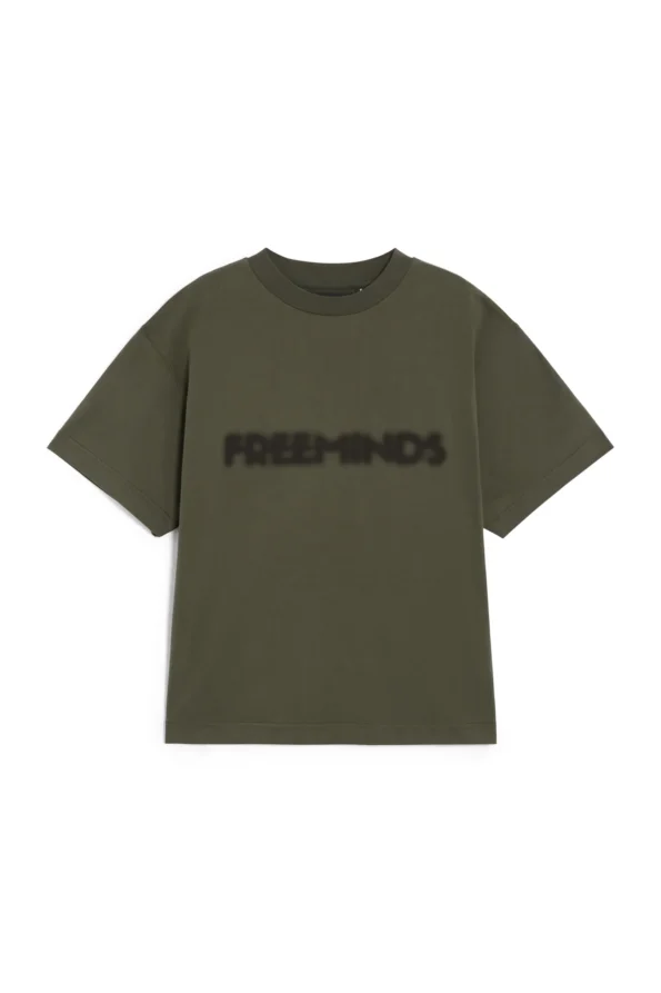 GREEN NAVY LOGO T-SHIRT