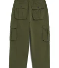 cargo green navy pants