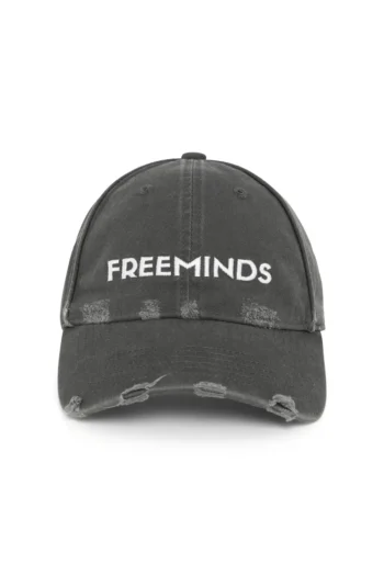 Freeminds washed Gray Logo cap 