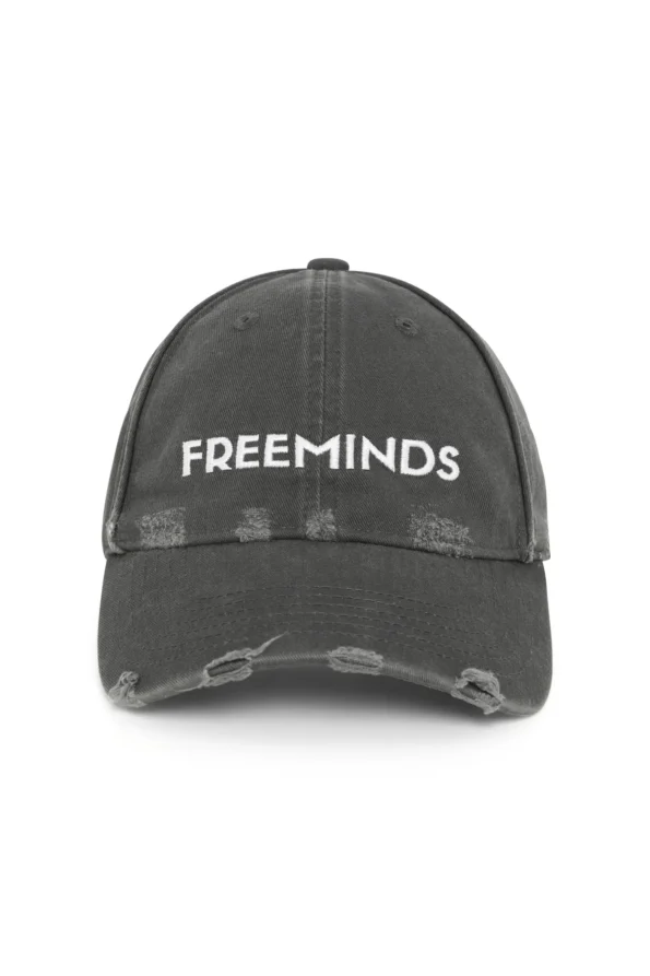 washed Gray Logo cap