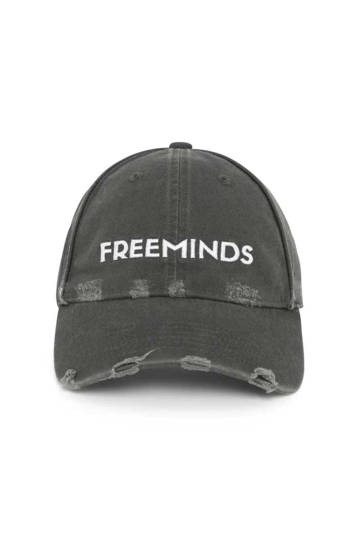 washed Gray Logo cap