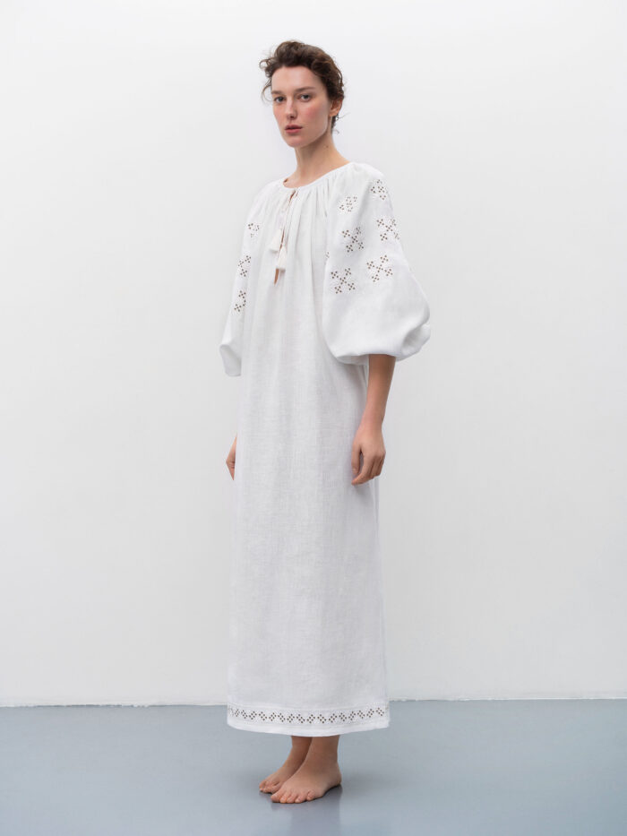 Etnodim Long embroidered shirt Skoropadska - Image 6