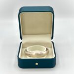 Founding Silver Bangle with Jewellery Box