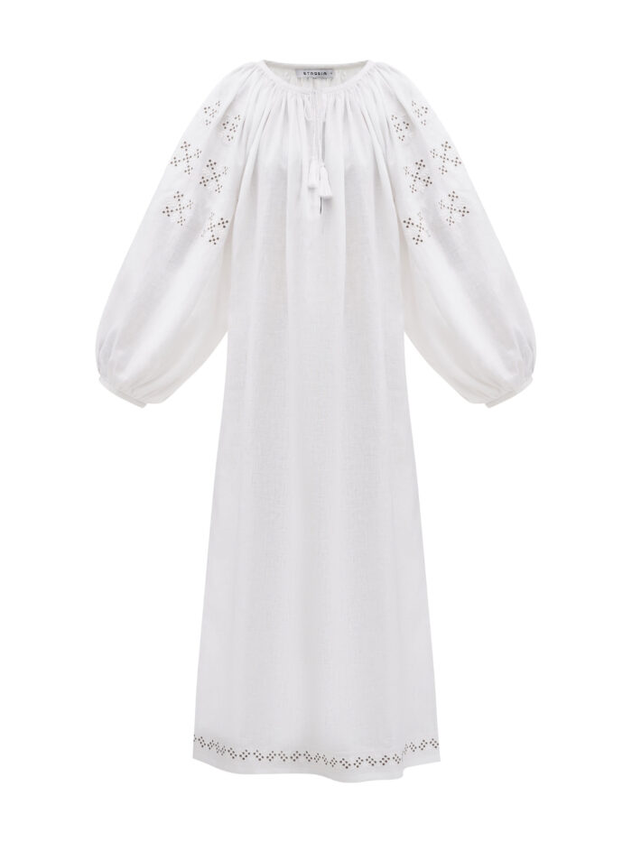 Etnodim Long embroidered shirt Skoropadska - Image 3