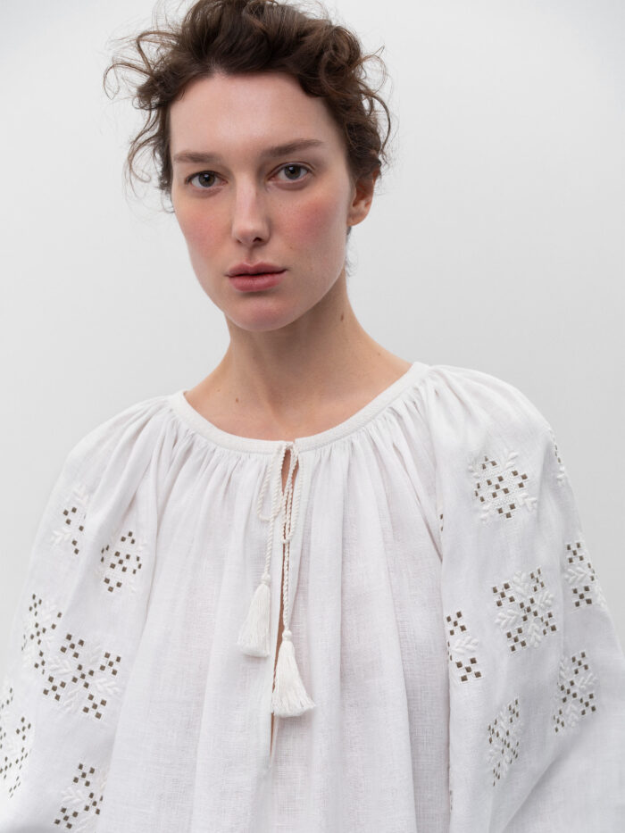 Etnodim Long embroidered shirt Skoropadska - Image 2