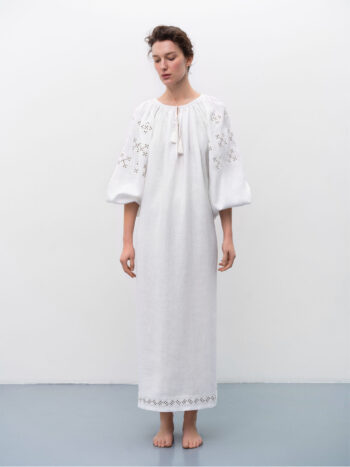 Etnodim Long embroidered shirt Skoropadska