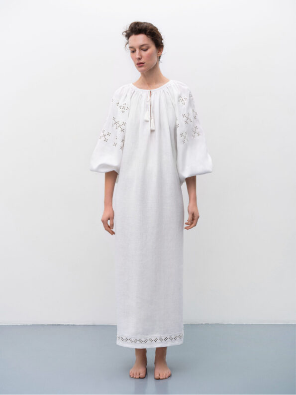 Long embroidered shirt Skoropadska