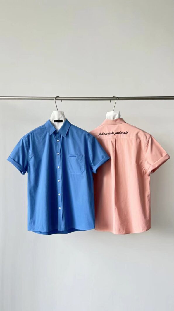 Pale Blue Shirt,“passionate” (FAC)
