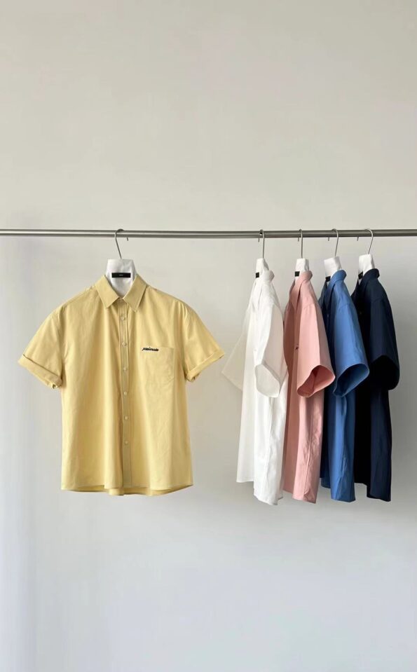 Pale Yellow Shirt,Shirt with “passionate”