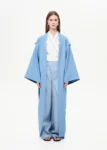 Eternal Kimono with Architectural Back Blue