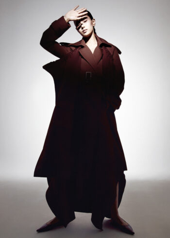 ALL CLOTHING 23 Bomber Layer Trench Coat