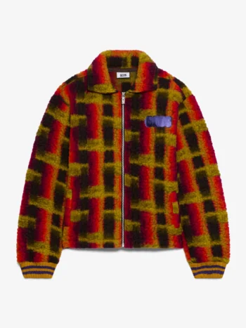 GCDS Teddy Full Zip Jacket