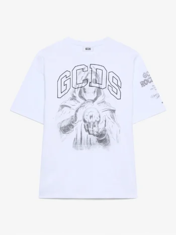 GCDS Gothic Printed T-Shirt
