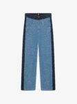 GCDS Denim Layered Loose Fit Trousers