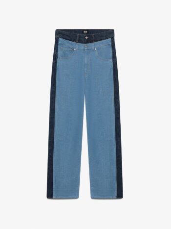 Wishlist 3 GCDS Denim Layered Loose Fit Trousers