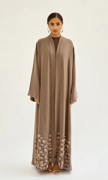 Dananeer Jana Abaya Light Brown